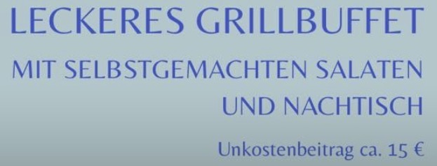 Gemeinsames Mittagessen im Multifunktionalen Haus Betziesdorf am 22.08.2026